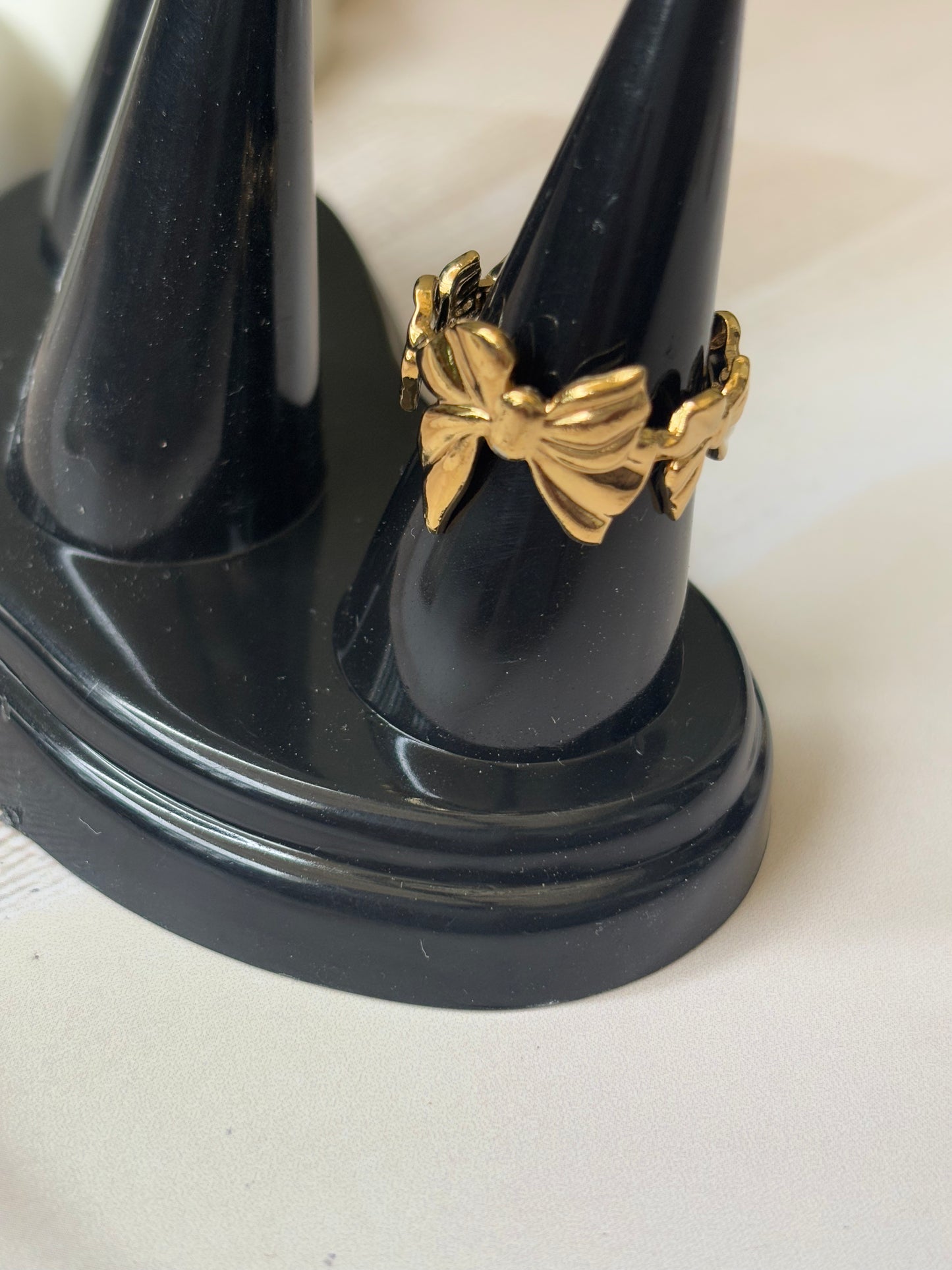 Golden Bow ring