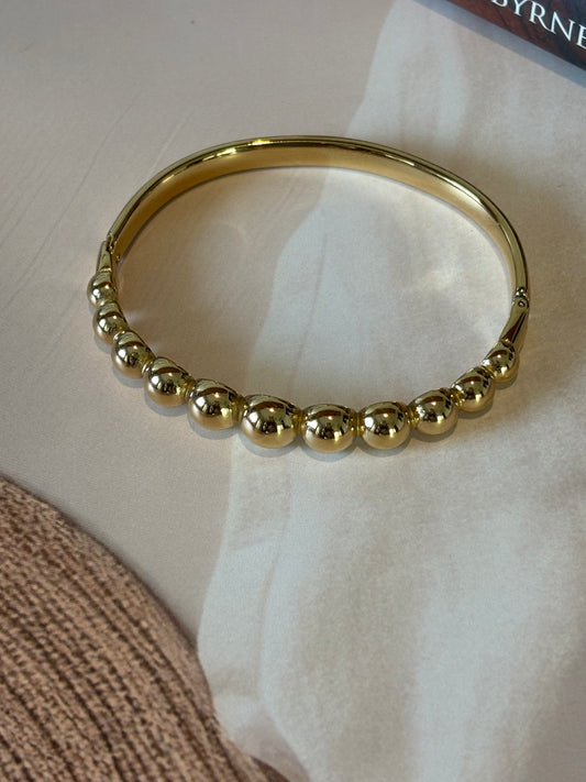 Golden Ball Bangle design Bracelet