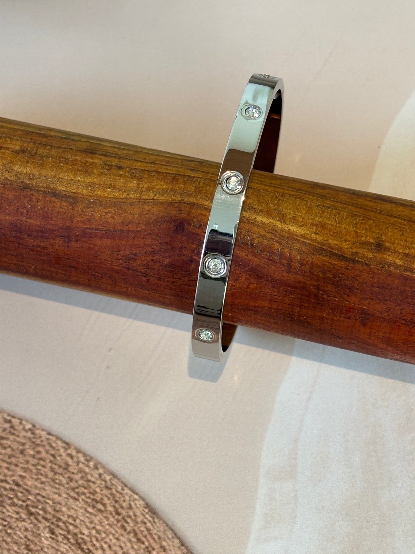 Golden Antitarnish Dis Studded bracelet