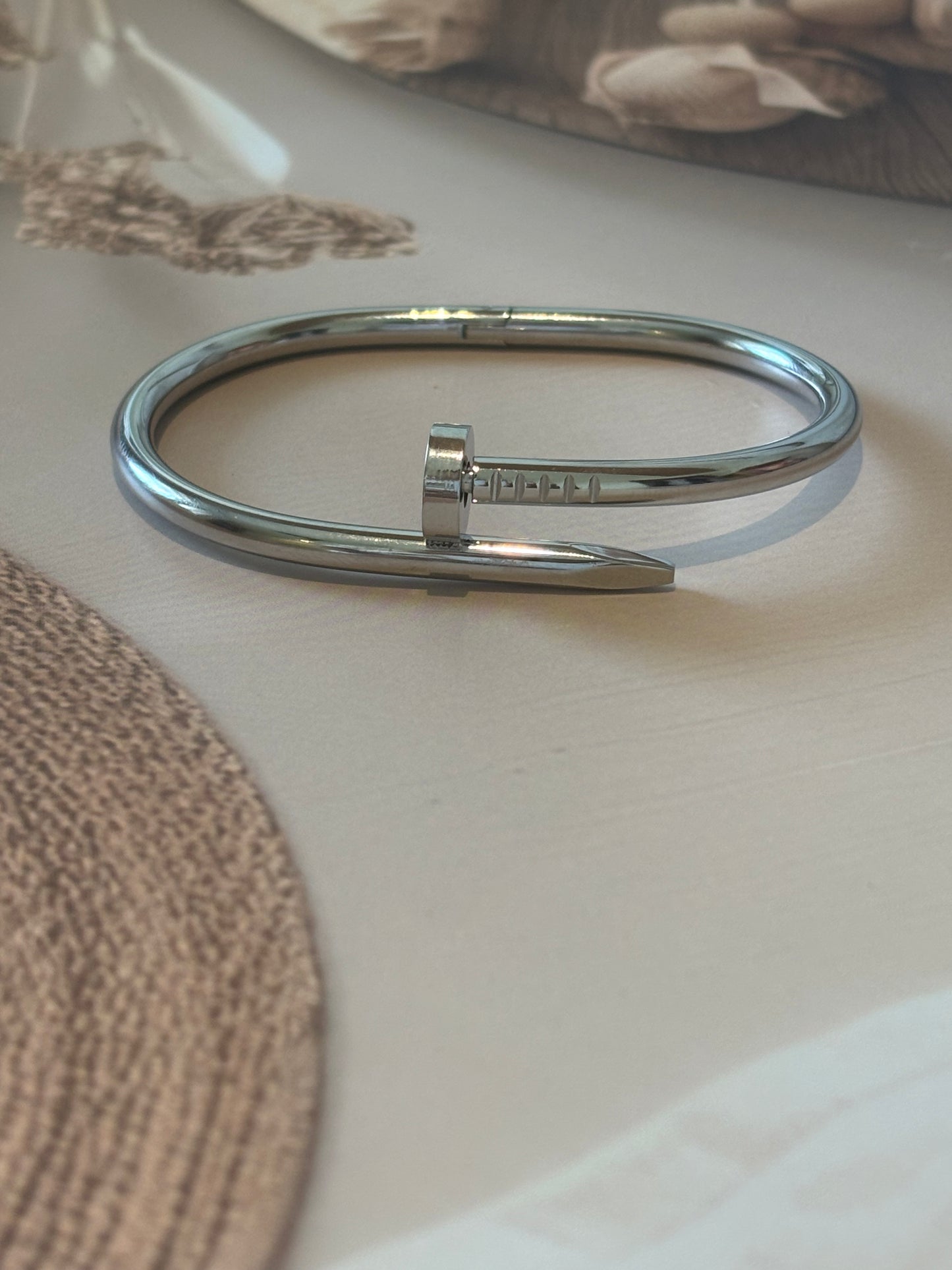 Studded Nail design bracelet kada