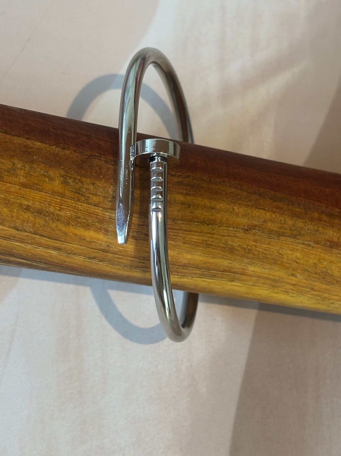 Golden Nail design Bracelet