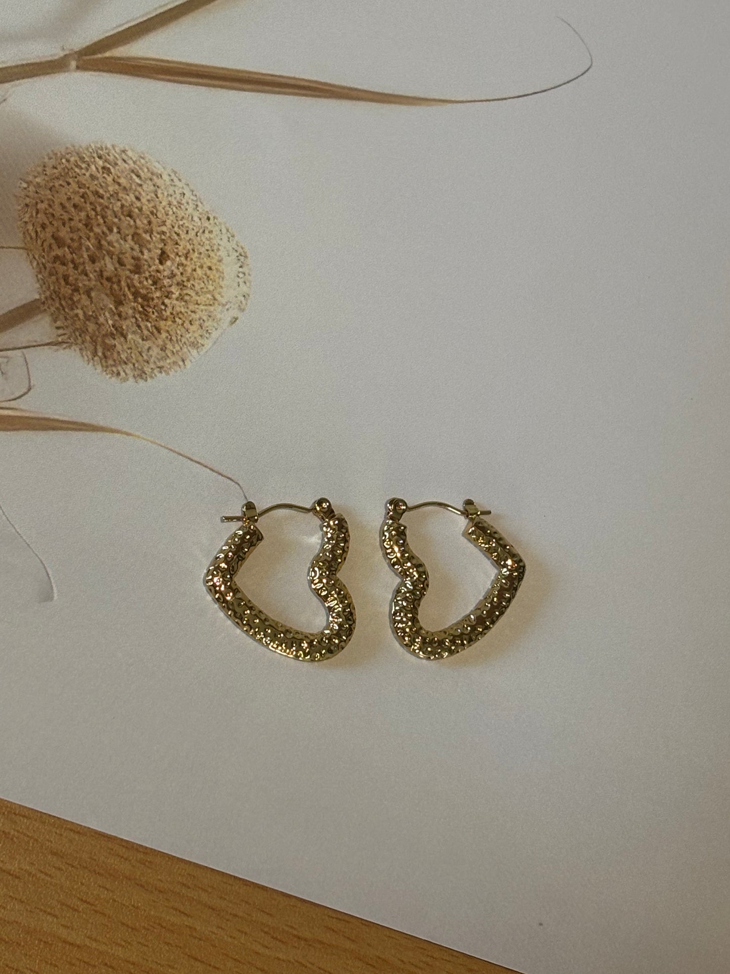 Golden heart 1 hoops