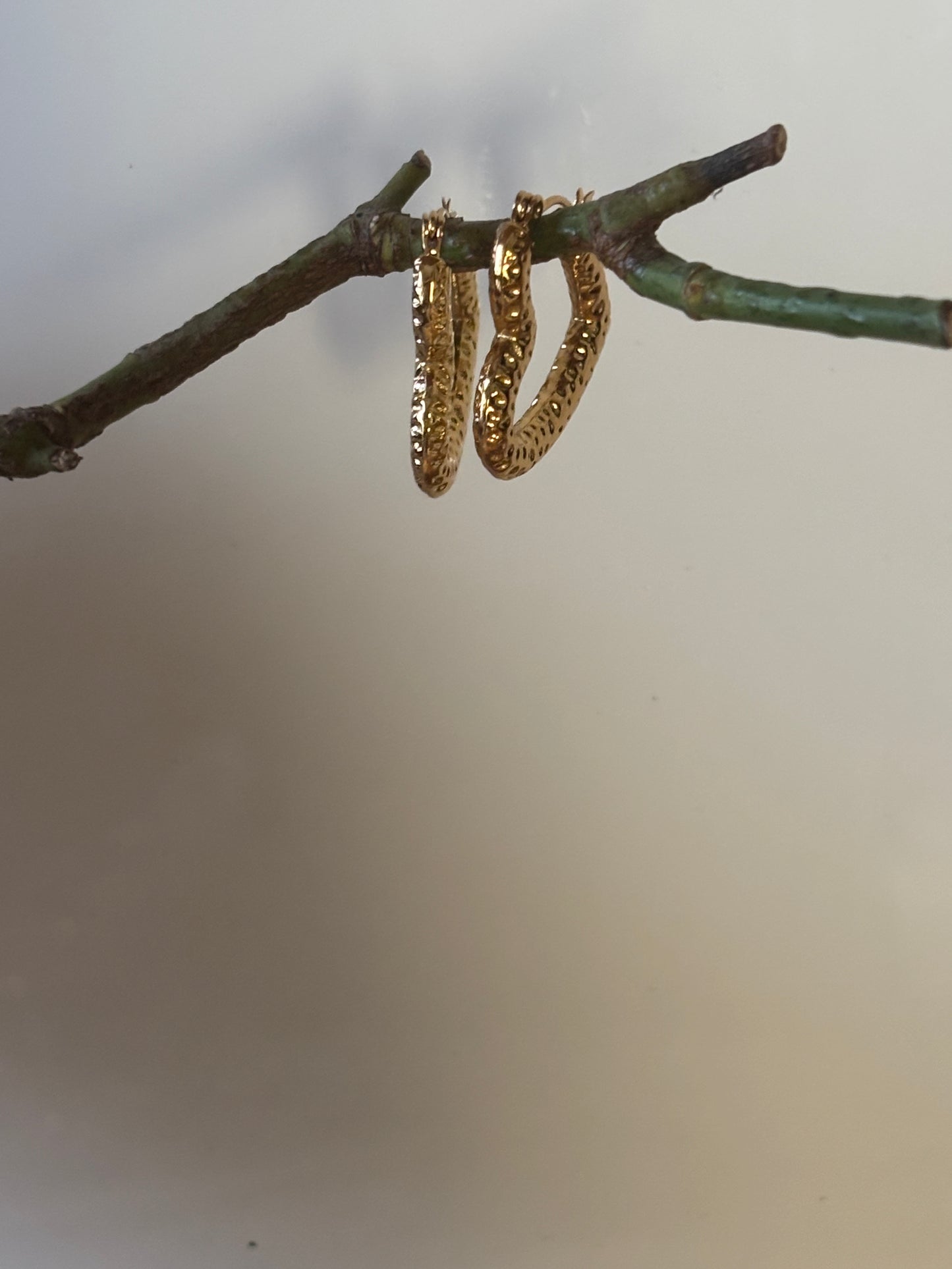 Golden heart 1 hoops