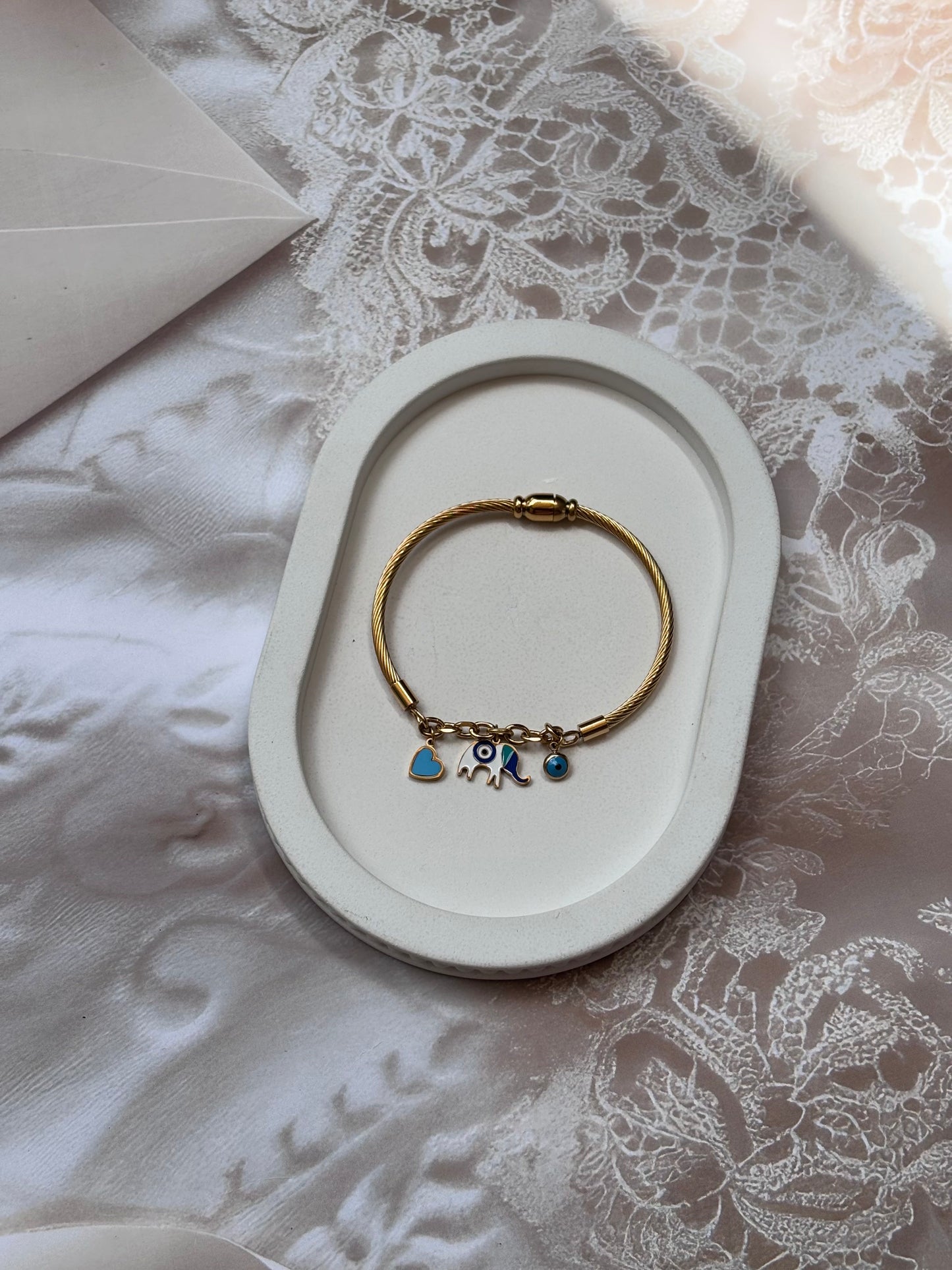 Blue evil eye Kada