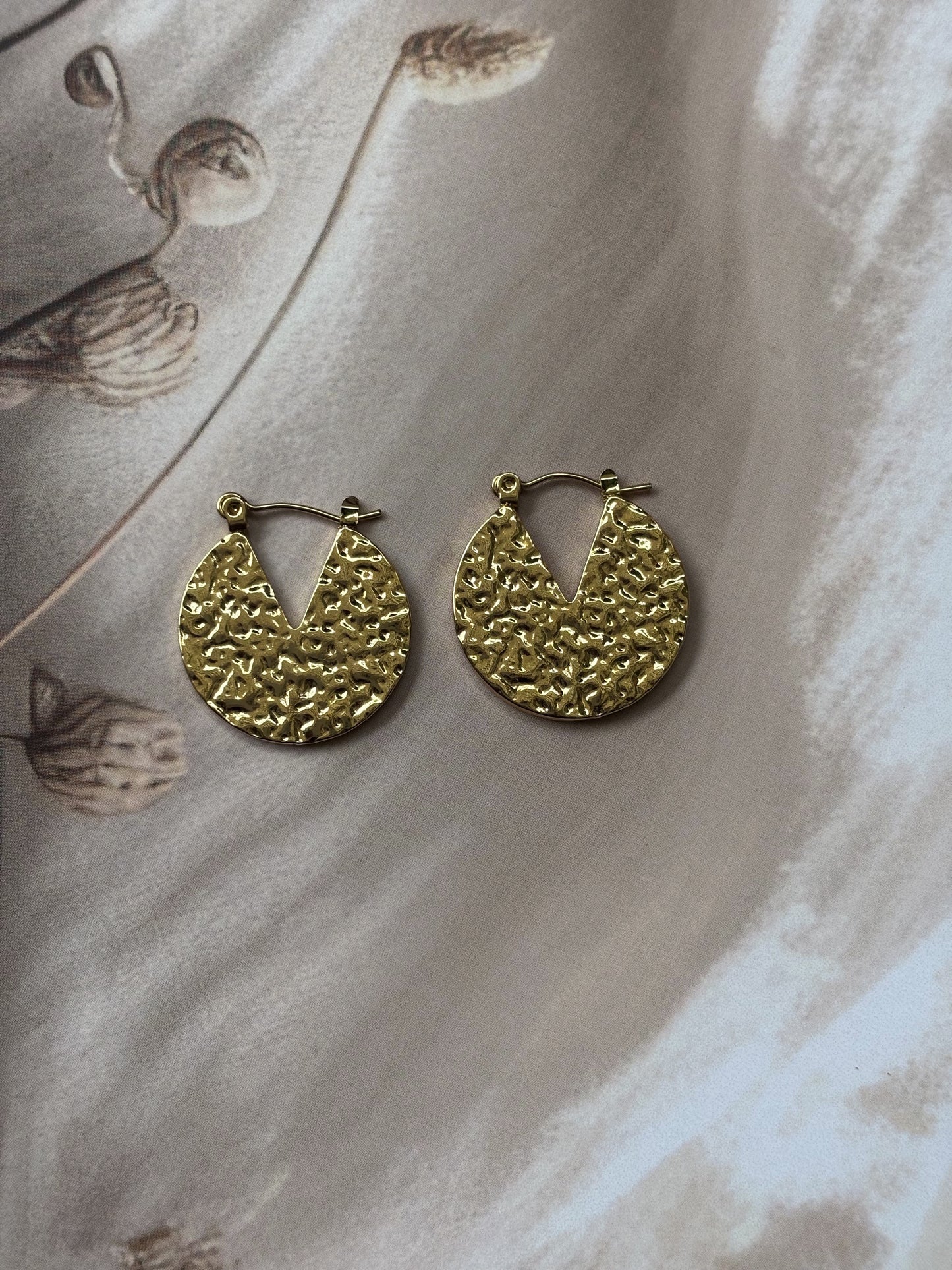 Golden Pizza cut hoops