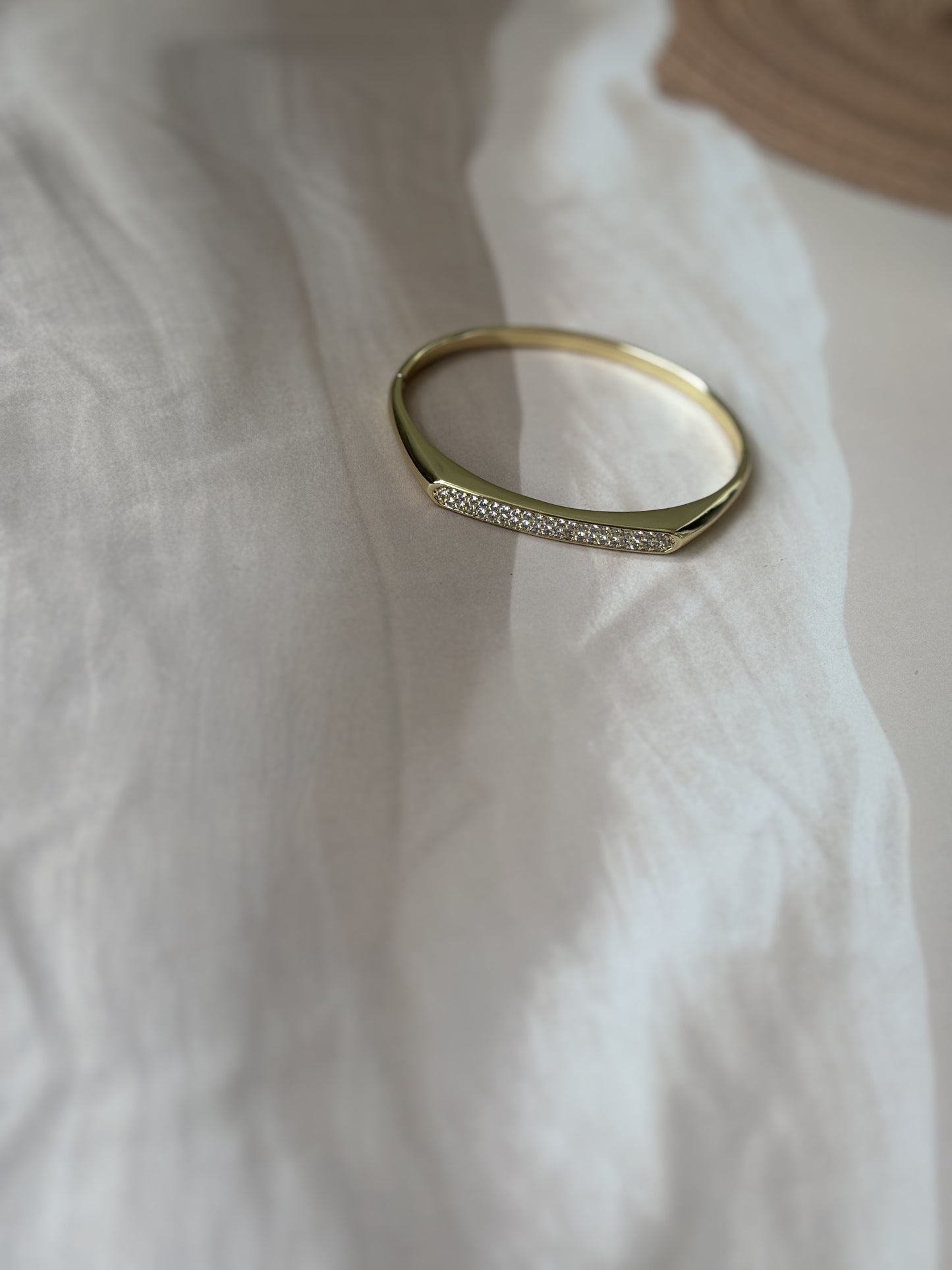 Golden Rectangle studded bracelet