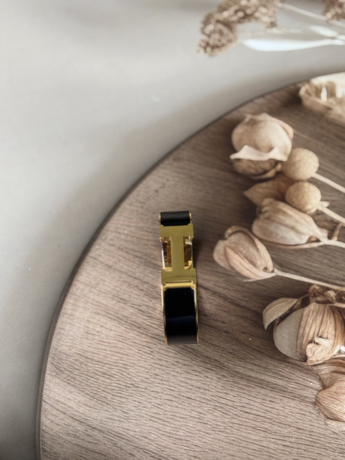 H' Bracelet (Black)