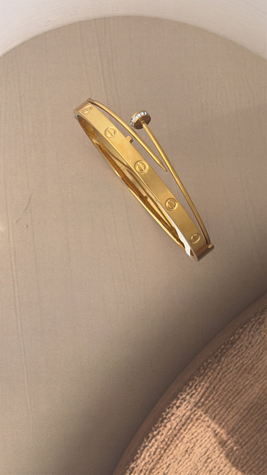 Classy me Bangle with nail kada