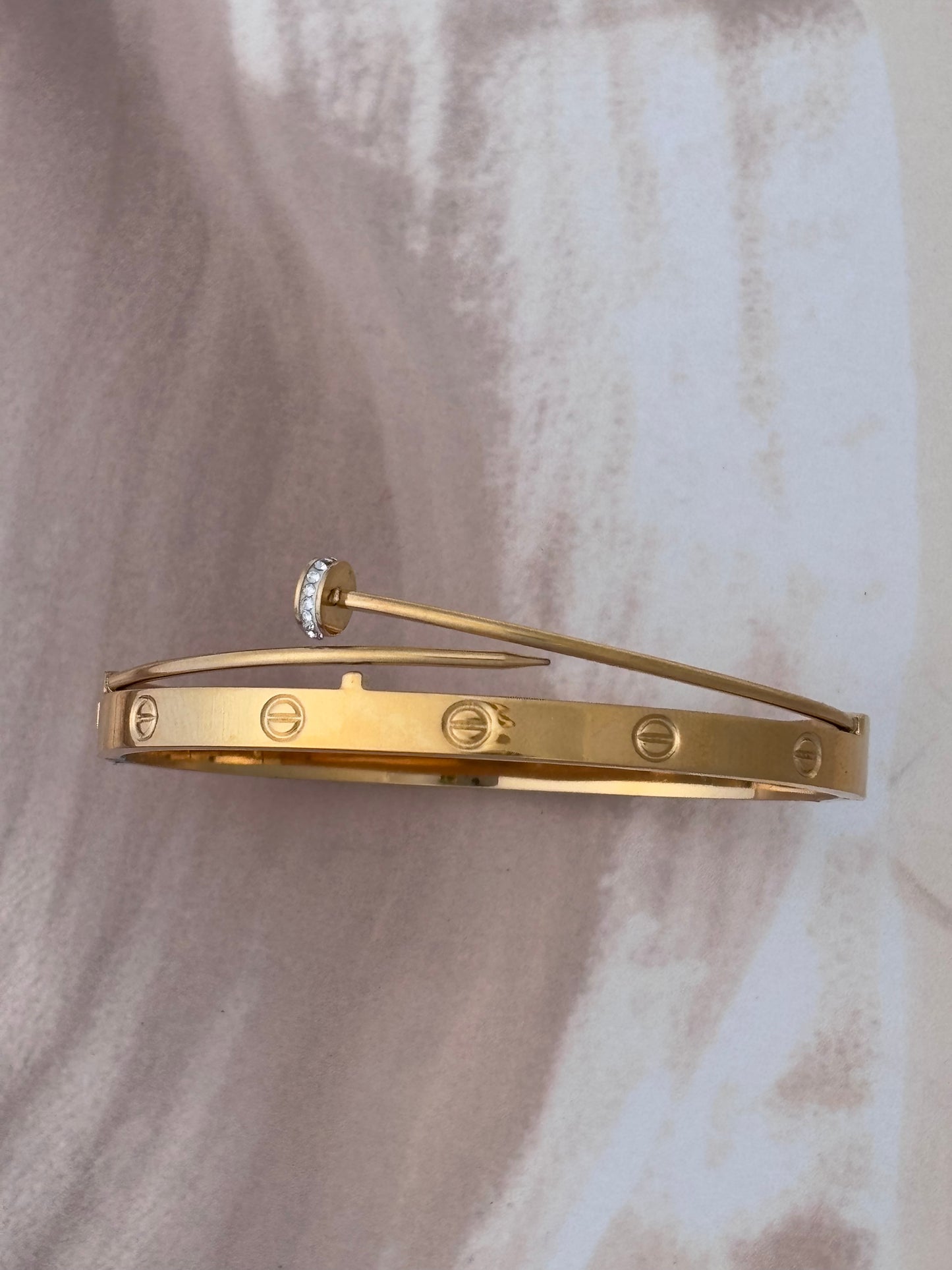 Classy me Bangle with nail kada