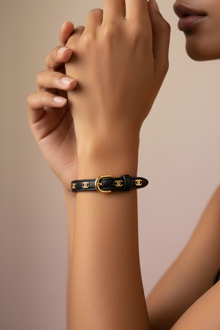 Black Belt Bracelet
