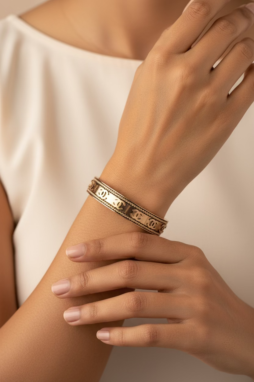 Golden )( kada bracelet