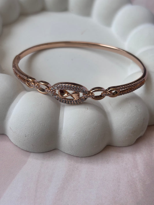 Sleek DNA all over studded Bracelet