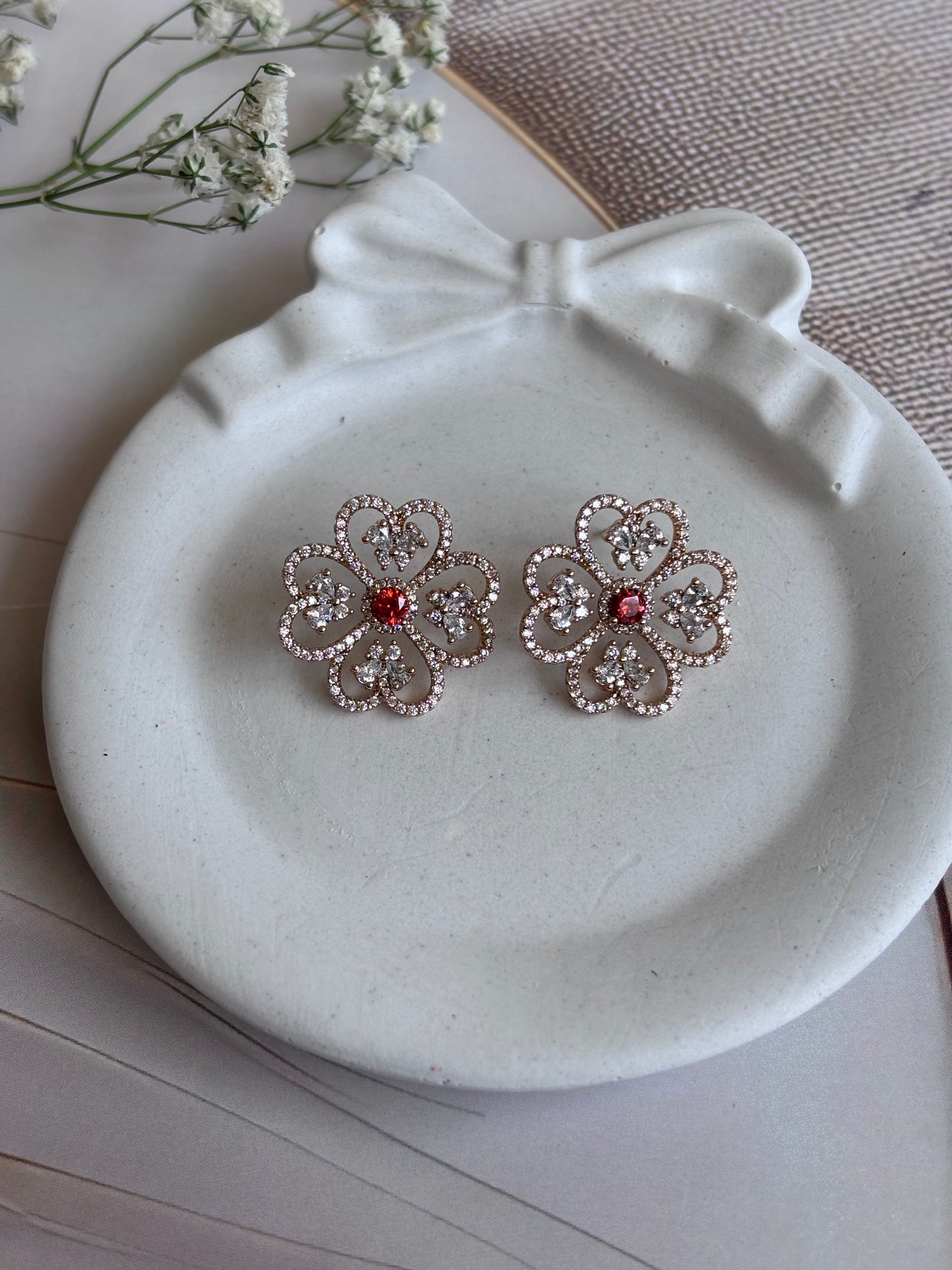 Flower Studd Studs