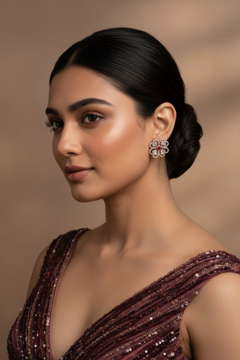 Flower Studd Studs