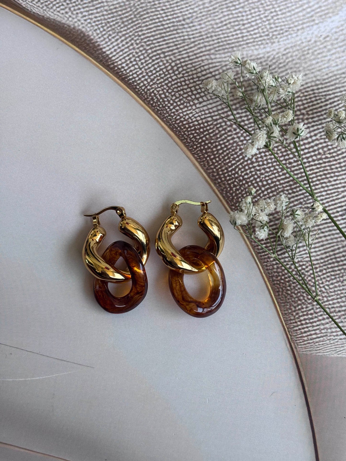 Encircle Acrylic Me Earrings