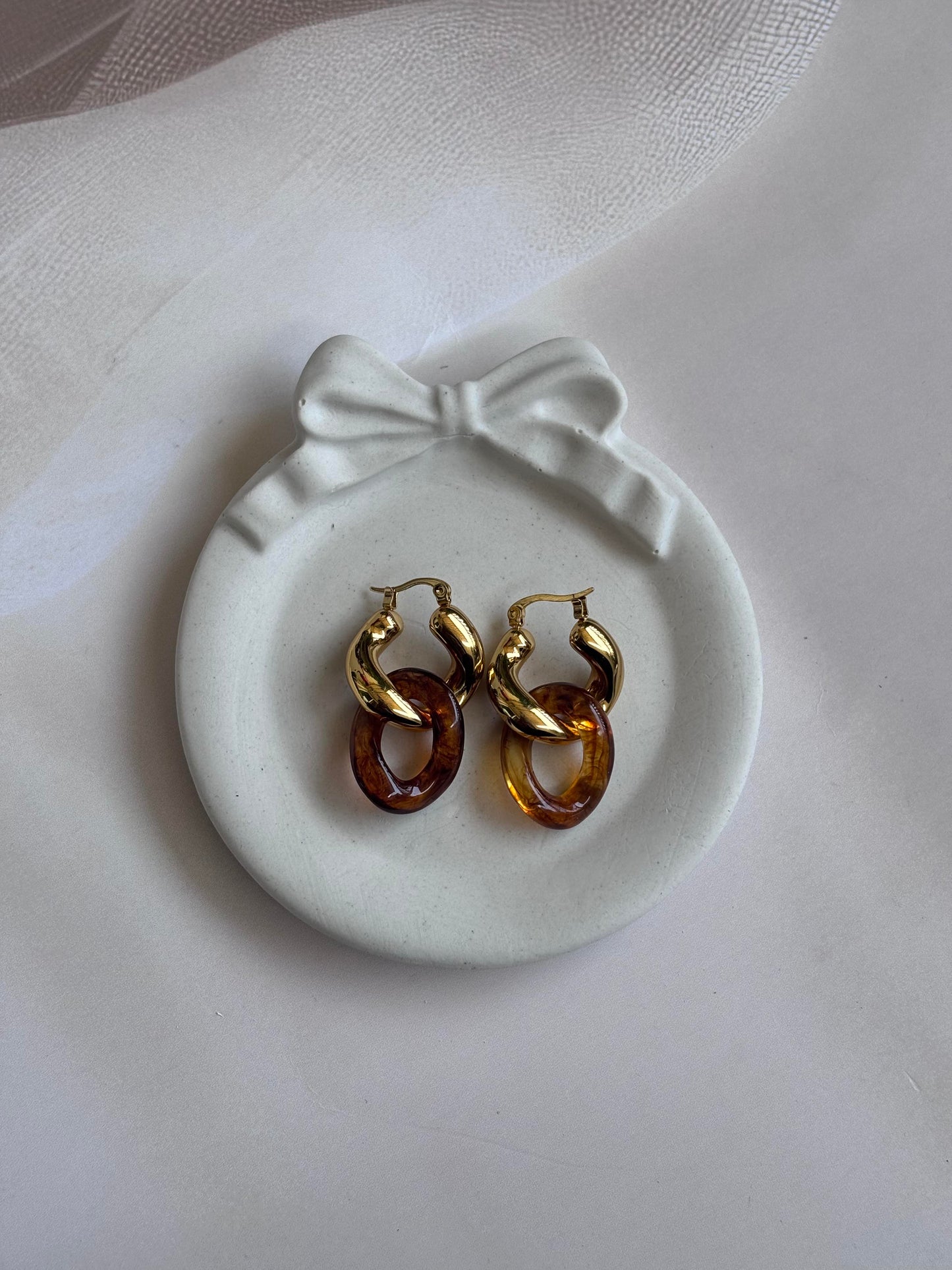 Encircle Acrylic Me Earrings