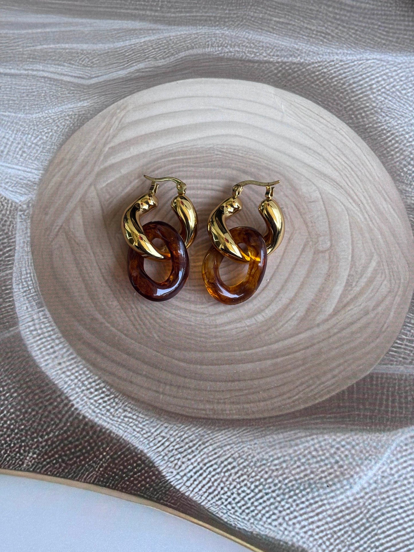 Encircle Acrylic Me Earrings