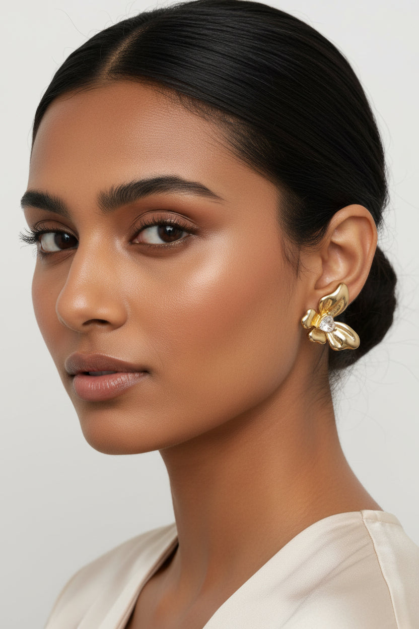 Hearty Butterfly Studs