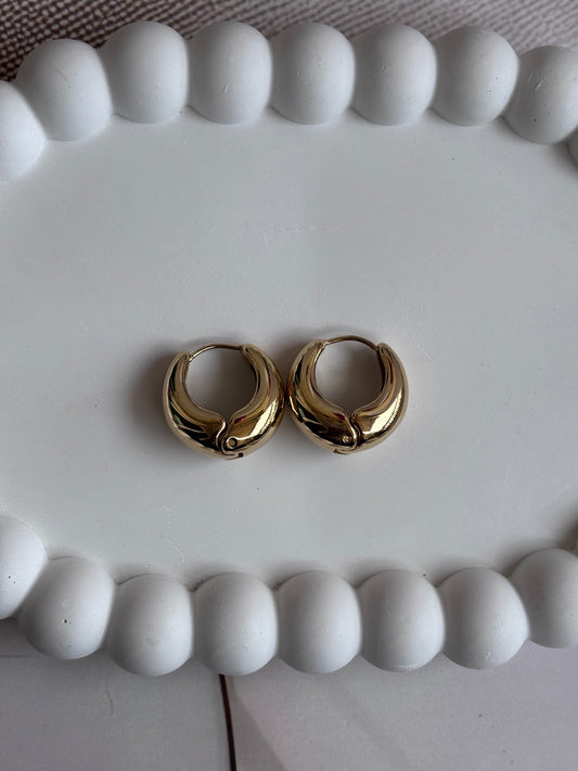 Chunky Plain Basket hoops