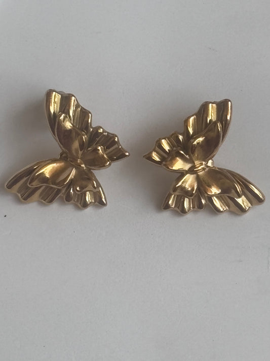 Chunky Butterfly Studs