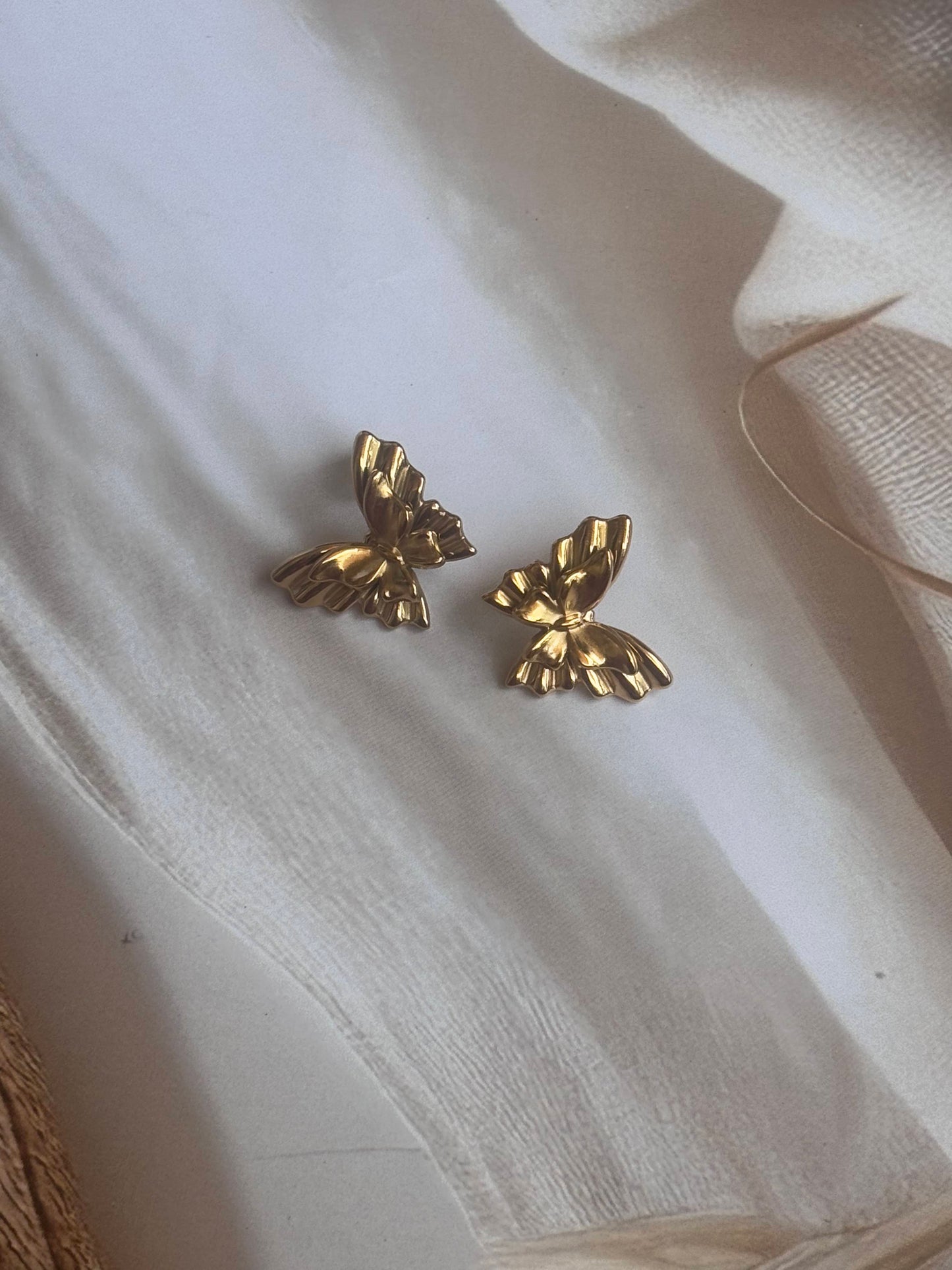 Chunky Butterfly Studs