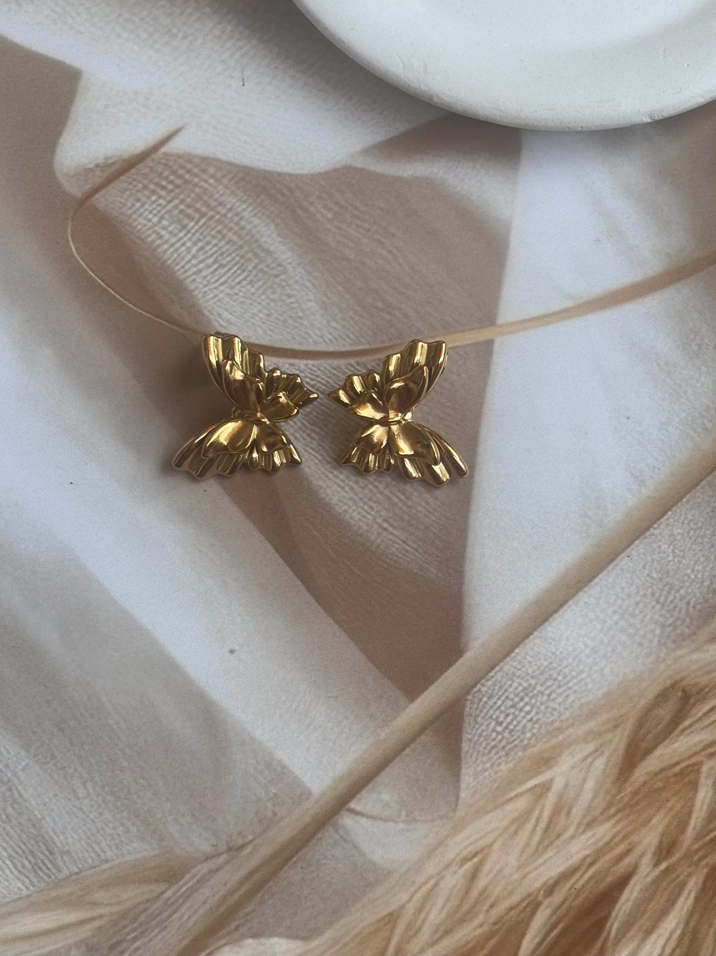 Chunky Butterfly Studs