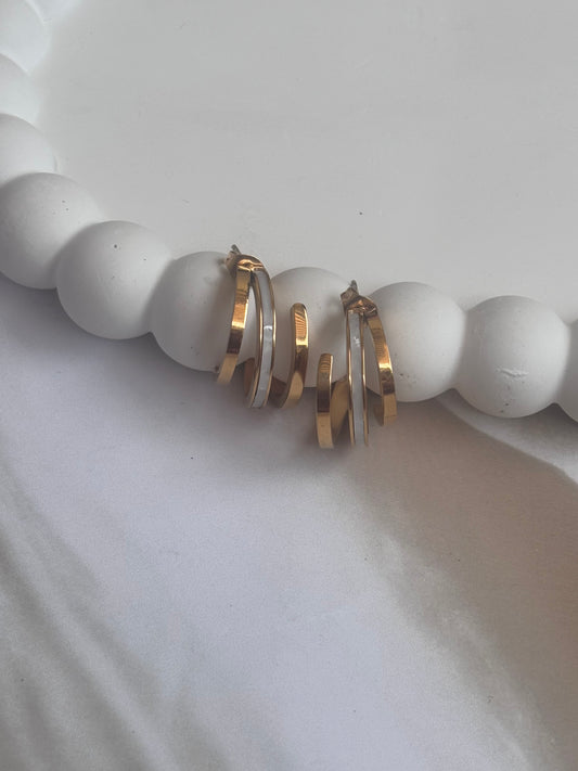 Spiral MOP Hoop