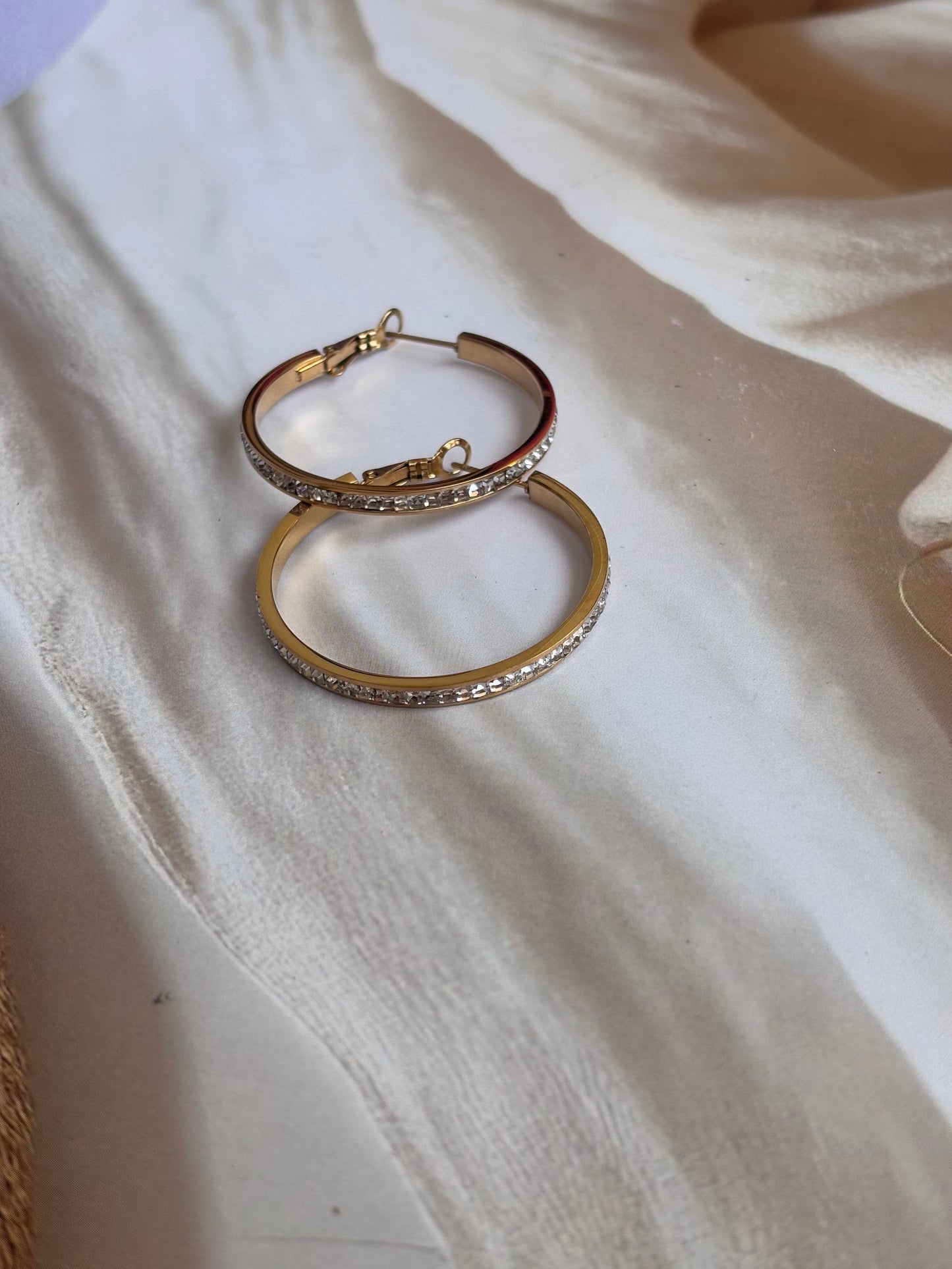 Timeless Studded Hoops
