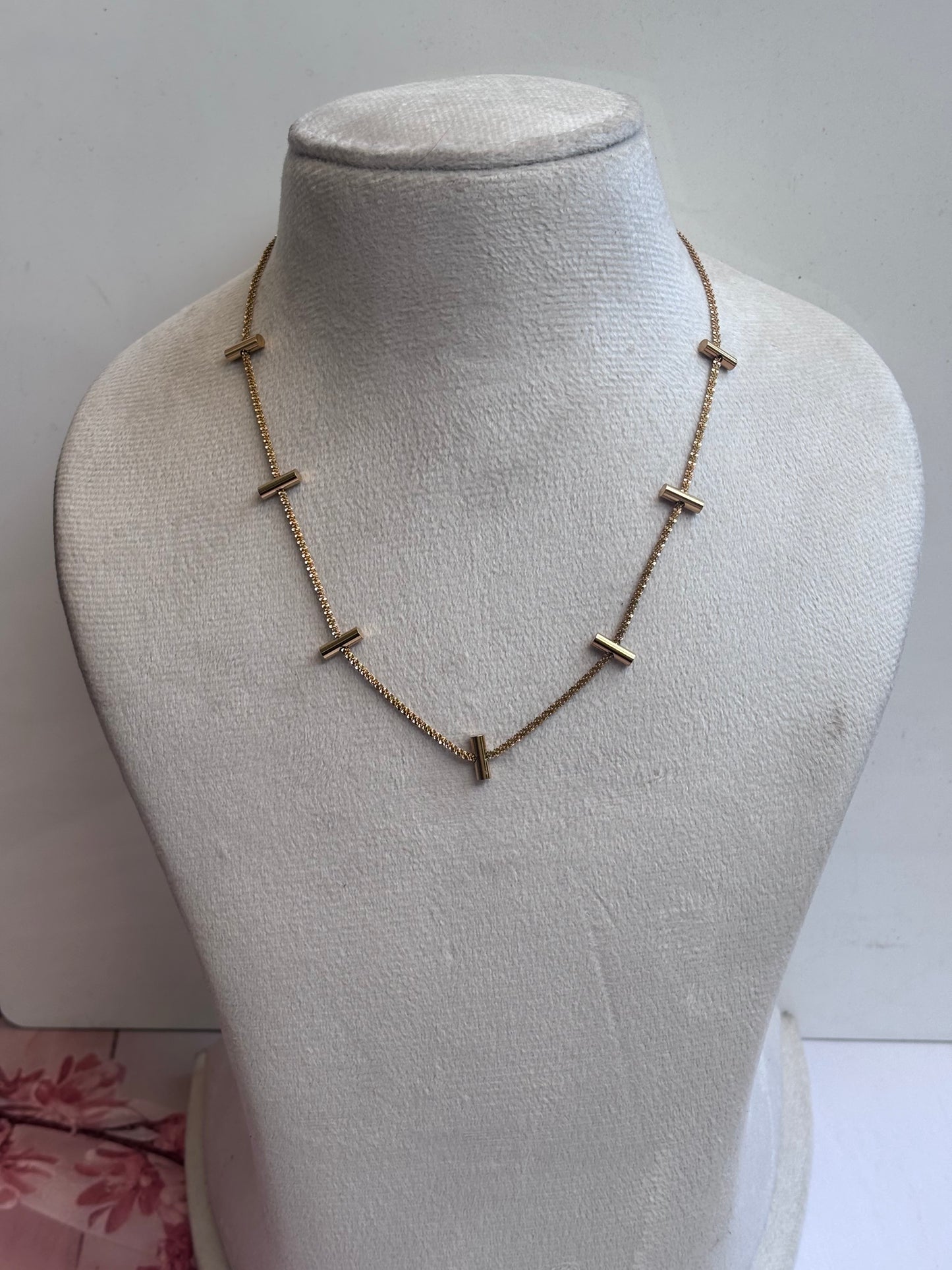 Vertical Statement Necklace