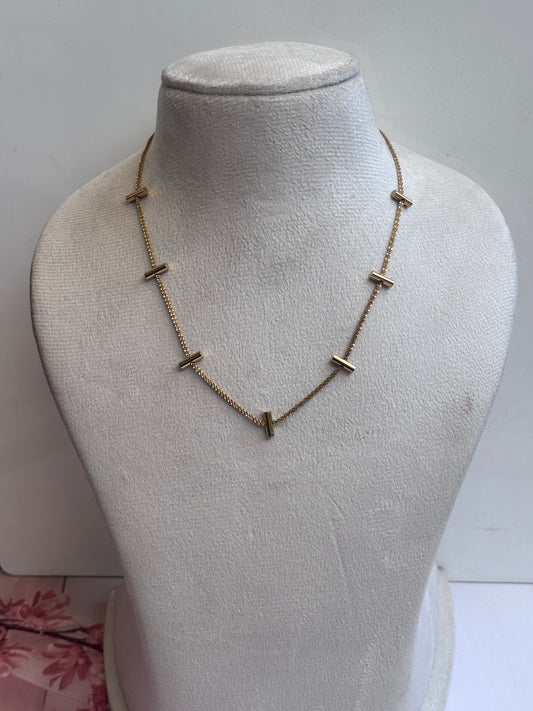 Vertical Statement Necklace