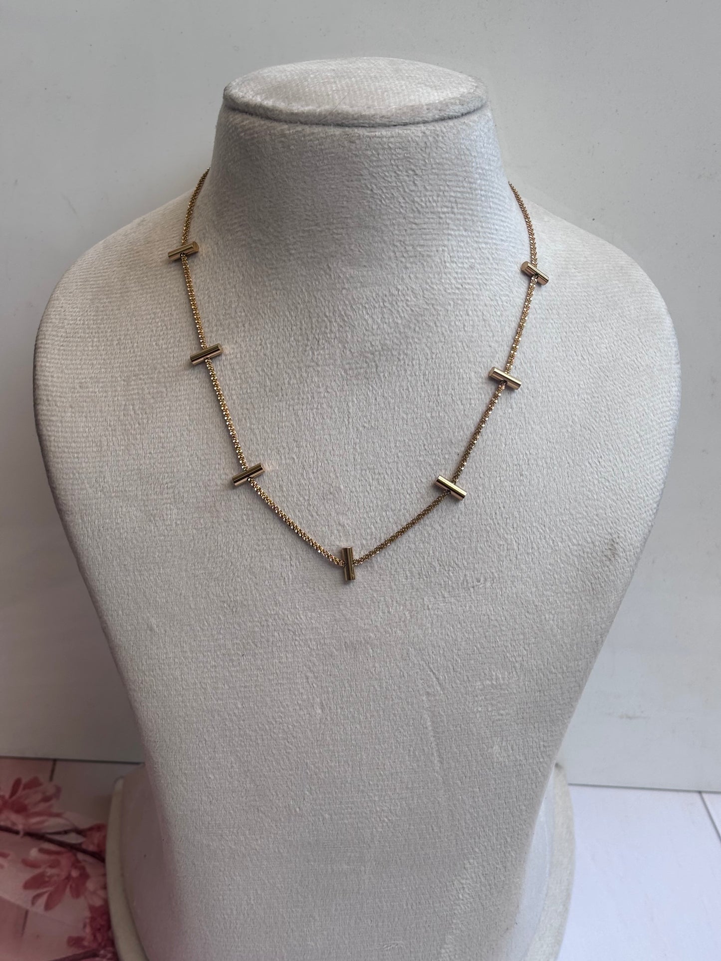 Vertical Statement Necklace