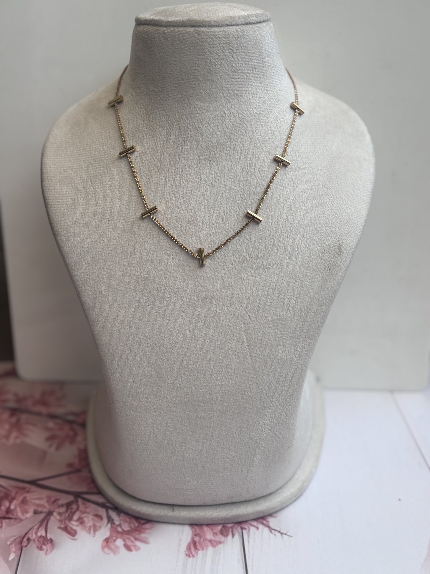 Vertical Statement Necklace