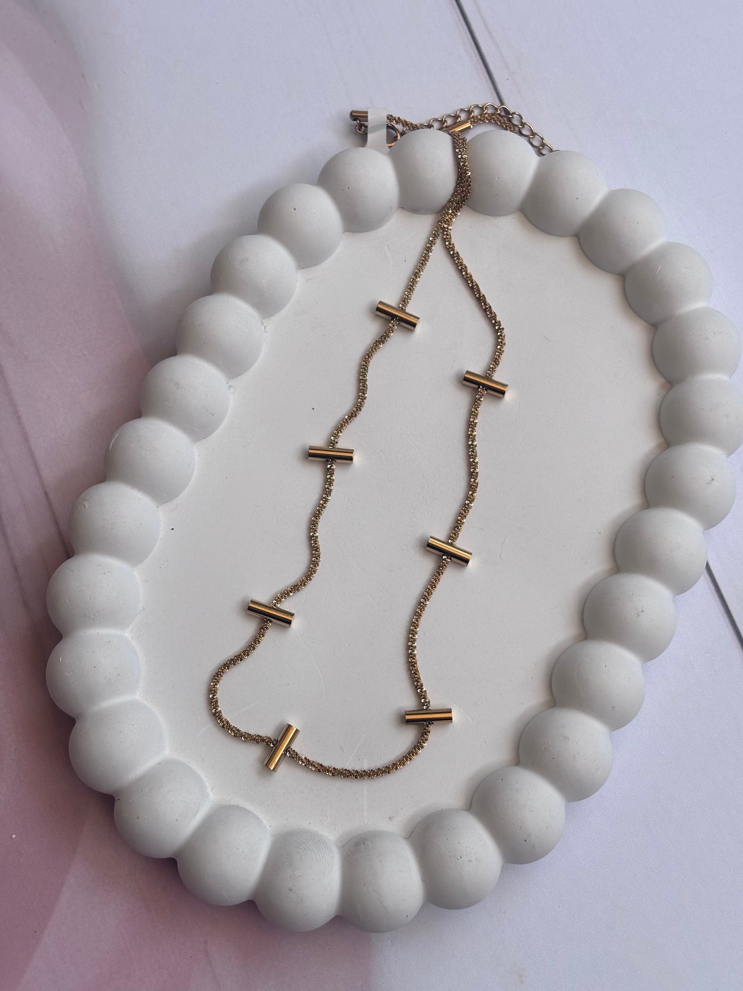 Vertical Statement Necklace