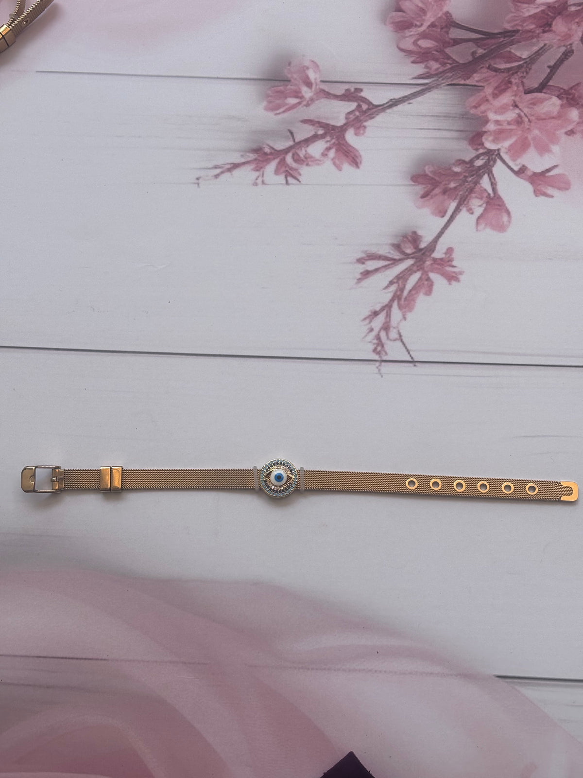 Signature evil eye Belt bracelet