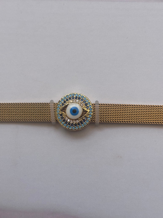 Signature evil eye Belt bracelet