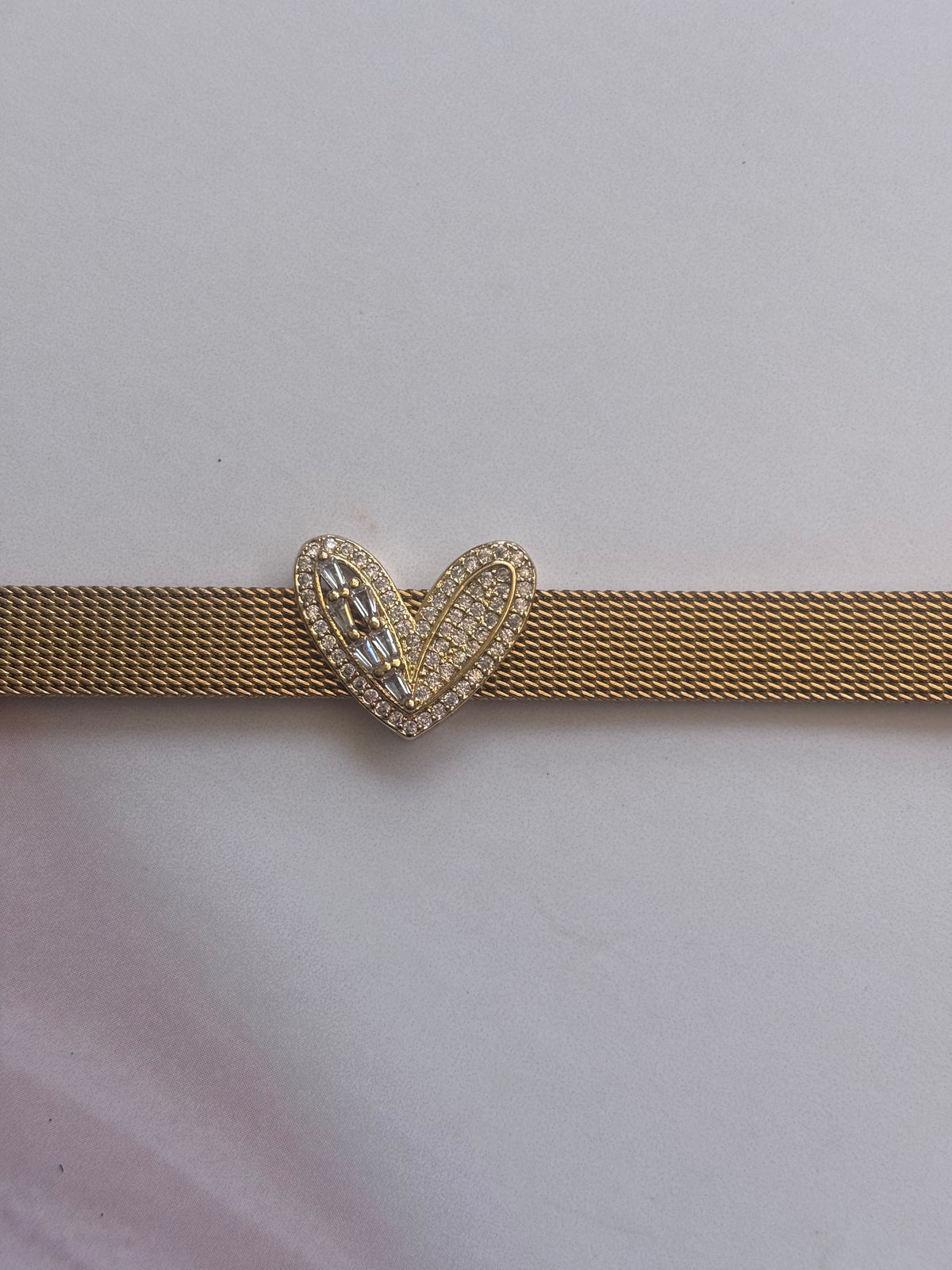 Zircon Heart belt bracelets
