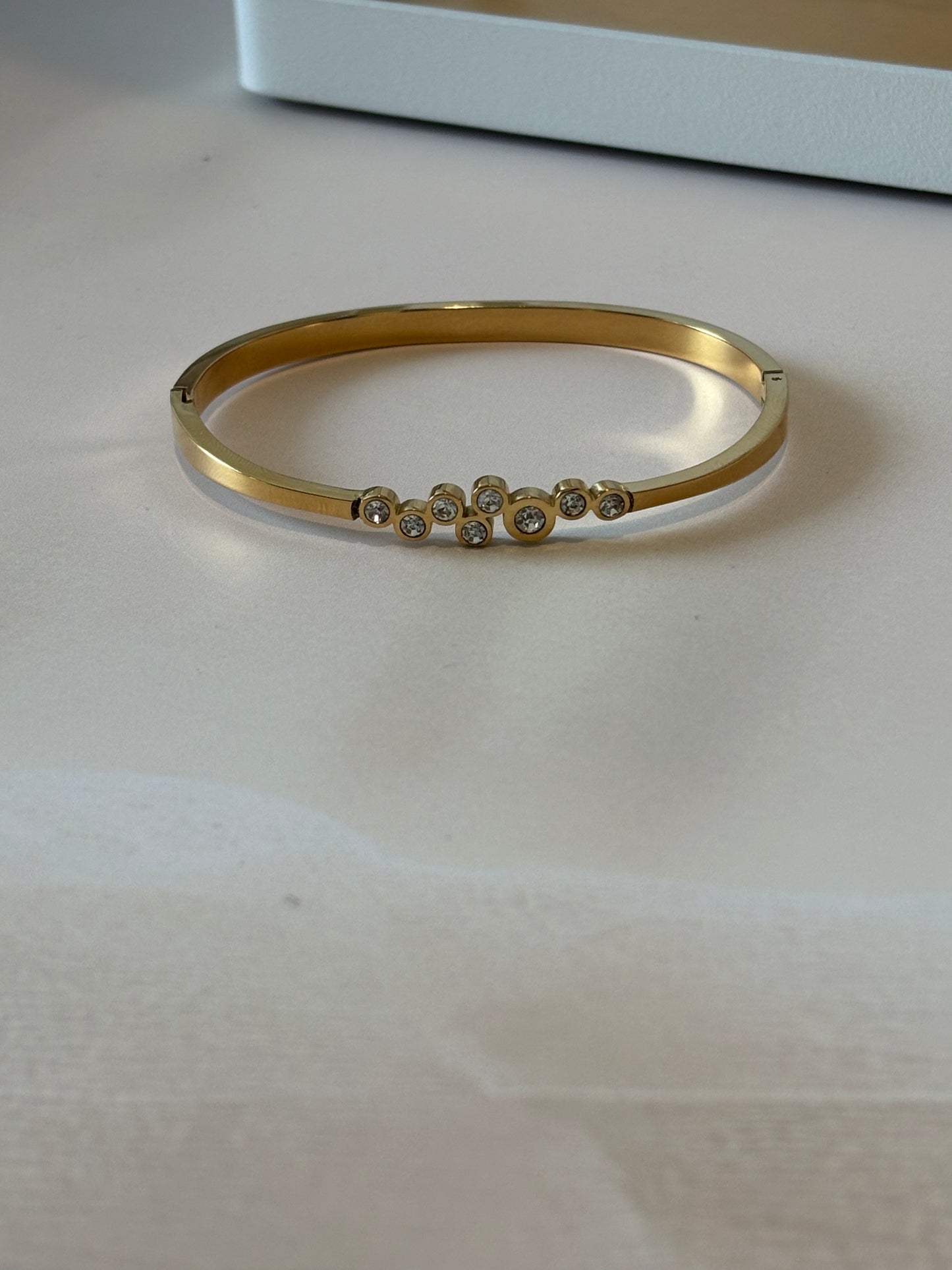 Golden AD Stone Dna Bracelet