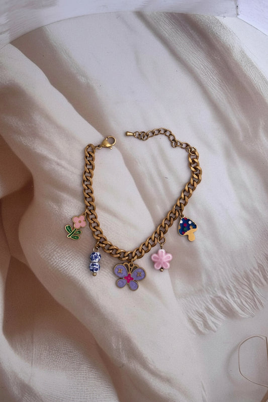 Butterfly Charms Loose bracelet