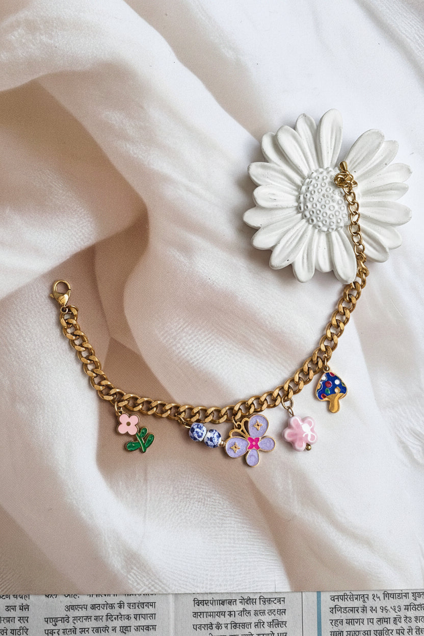 Butterfly Charms Loose bracelet