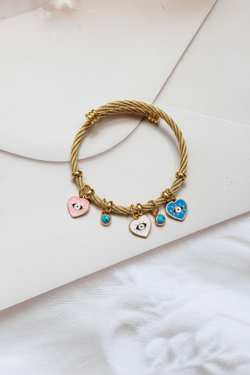 Evil eye charms kada
