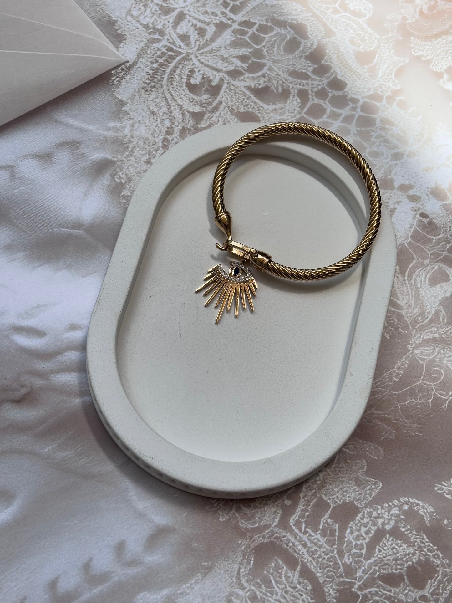 Evil eye charm kada