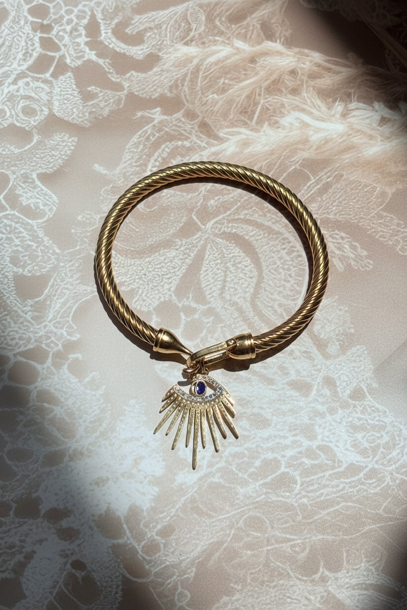 Evil eye charm kada