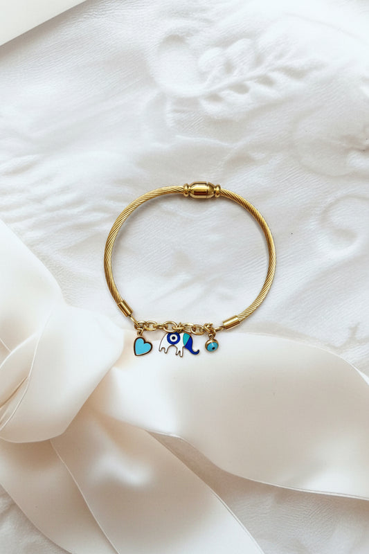 Blue evil eye Kada