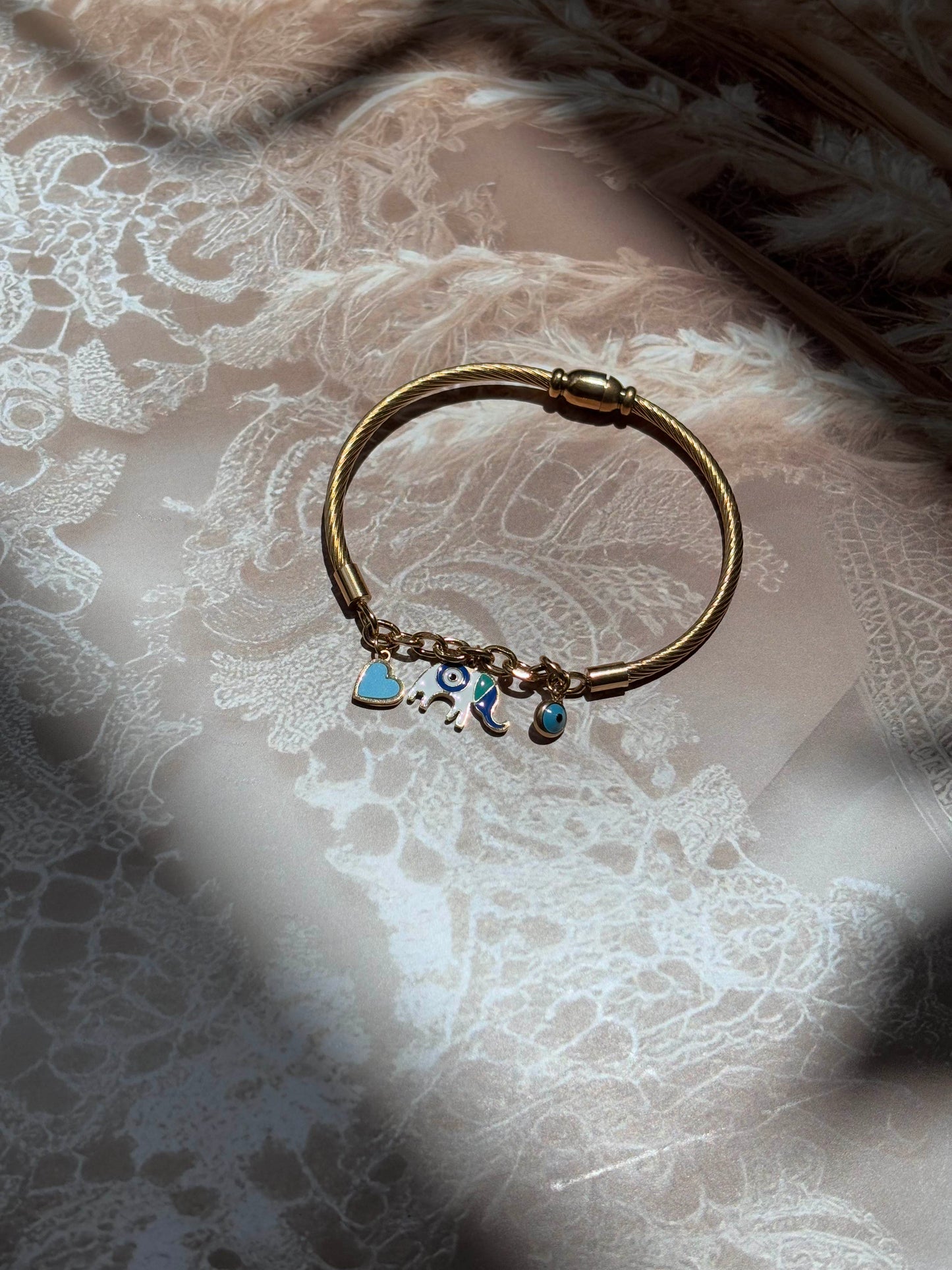 Blue evil eye Kada