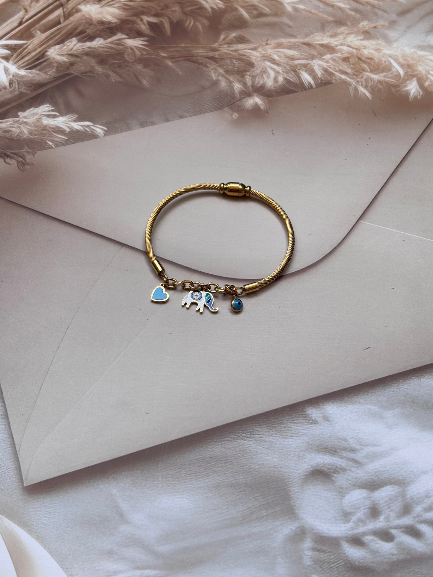 Blue evil eye Kada