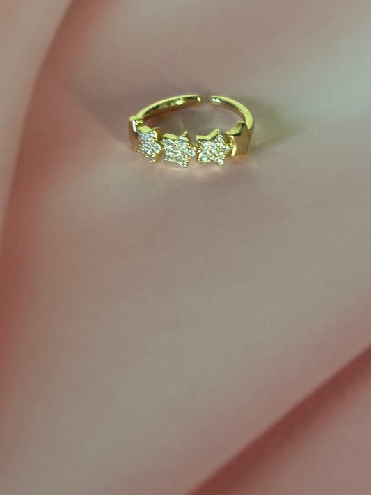 Starry star ring