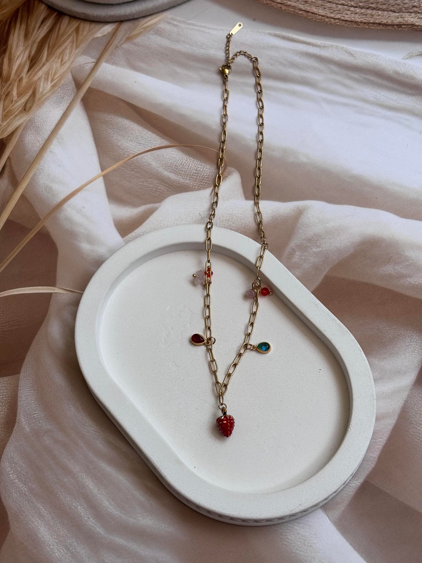 Strawberry charms Necklace