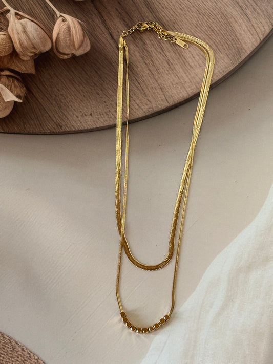 Golden layered chain