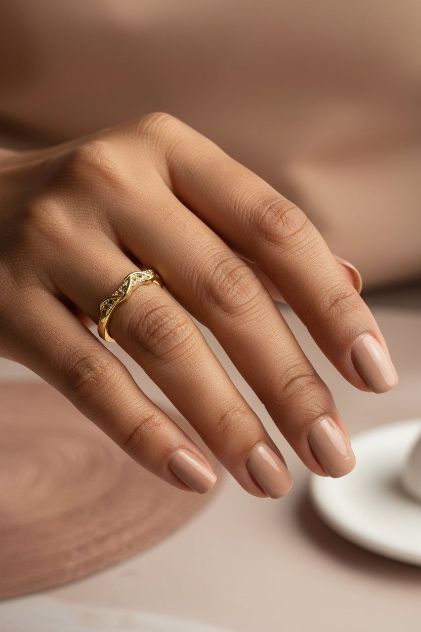Studded Upward DNA ring