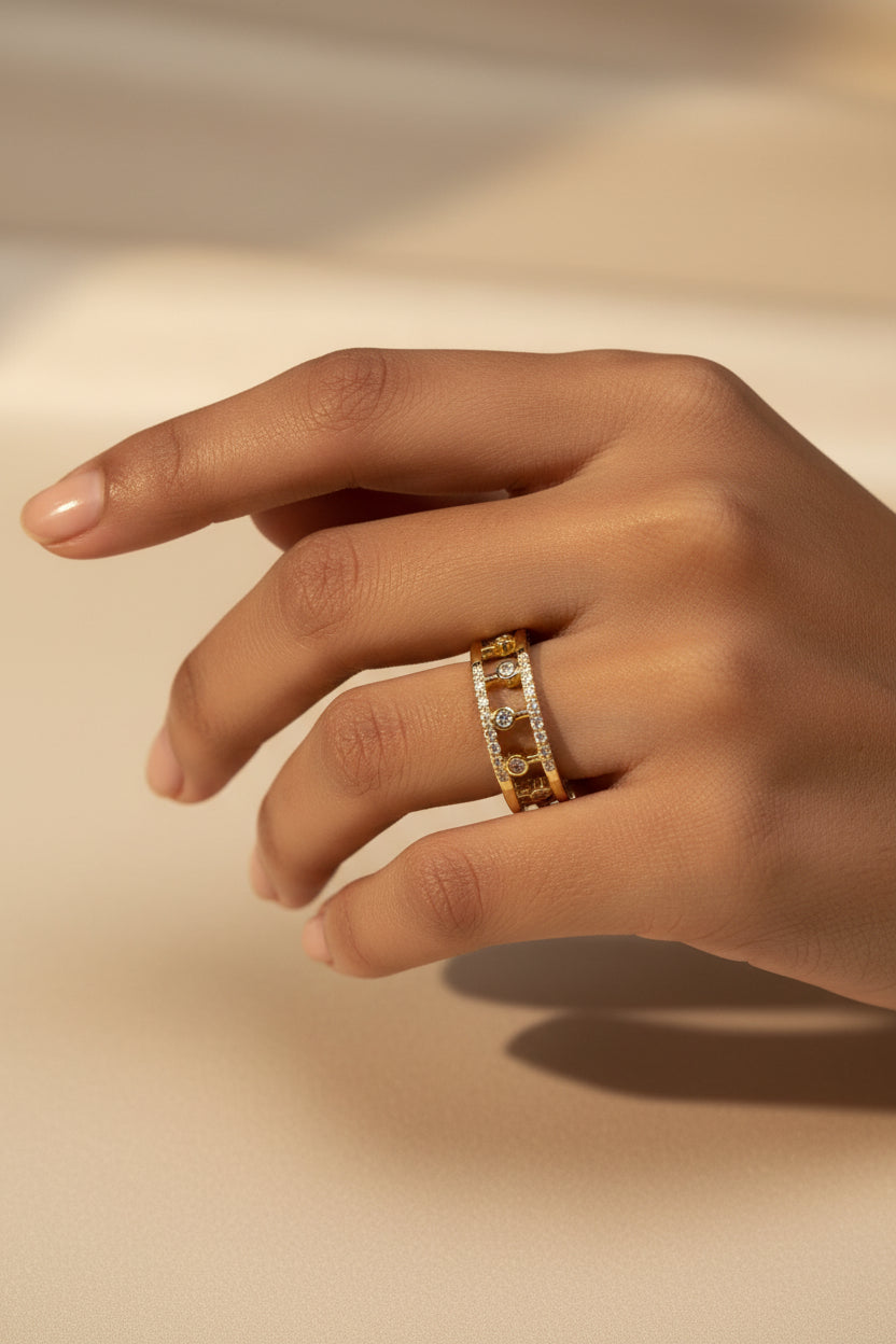 Alternate Ad stones Ring